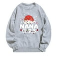 thumbnail image 3 of DPTALR Woman Long Sleeve Round Neck T-Shirt Printing Loose Blouse Tops, 3 of 3