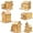 A, variant on Diy Wooden Christmas Village Diy Wooden Christmas Village Houses Light-Up Craft Kit Handmade Holiday Decor for Home Display Festive Ornaments Light-Up Craft Kit