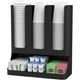 thumbnail image 3 of Organizador de almacenamiento Mind Reader para condimentos de café 6 compartimentos color negro, 3 of 3