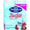 Pedialyte Cherry Oral Electrolyte Maintenance Solution Singles Flavor, 4ct
