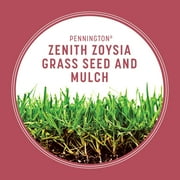 Pennington Zoysia Grass Seed with Mulch, Grass Seeds for Lawn, for Sun to Partial Shade, 5 lb.