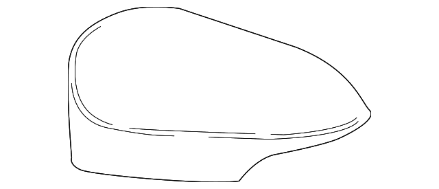 Genuine OE Toyota Mirror Cover - 87945-0F911