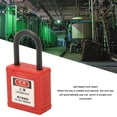 thumbnail image 3 of Padlocks, Lightweight Insulating Industrial Plastic  Durable Self Bounce Lock Beam Anti Loss With 1 Key For Industry, 3 of 8