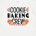 thumbnail image 4 of Inktastic Christmas Cookie Baking Crew with Oven Mitts Boys or Girls Baby T-Shirt, 4 of 5