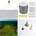 thumbnail image 4 of 30m x 2mm Wire Rope Wire Cable Rope Aircraft Cable Wire Rope with Cable Hooks Stainless Steel Turnbuckle Cord Hanging Kit Home Supplies, 4 of 6