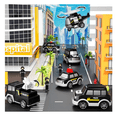 thumbnail image 5 of Coche De Policía 7Pz Lab.G, Negro con blanco, 5 of 5