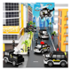thumbnail image 5 of Coche De Policía 7Pz Lab.G, Negro con blanco, 5 of 5
