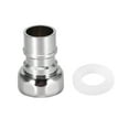 thumbnail image 5 of Unique Bargains Brass Faucet Tap Quick Connector G1/2 Female Thread Hose Pipe Socket Adapter Fitting for Dishwasher Washing Machine 3pc, 5 of 5