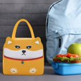 thumbnail image 2 of Canvas Insulated Bento Bag Heat Insulation Thick Tote Bag Hand Carry Large Capacity Lunch Box Bag Insulation Bag (145), 2 of 4