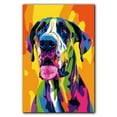 thumbnail image 3 of Great Dane Dog Canvas Wall Art Poster Prints Colorful Pop Animal Art Wall Decor Dog Picture Artwork Pet Dog Painting Poster for Home Bedroom Living Room Decoration Framed, 3 of 6