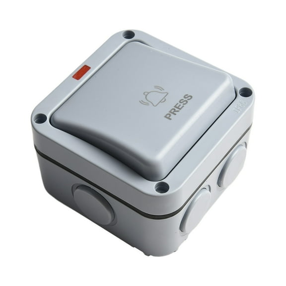 Ip66 Rated Outdoor Doorbell Button Switch Waterproof And Dustproof 220V 250V Built For Long Lasting Performance