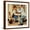 Brown Frame, variant on Art.com At the Optometrist or Eye Doctor, May 19,1956 Giclee Print by Norman Rockwell, 16" x 16"