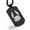 Black, variant on Stainless Steel Year of the Rabbit Zodiac Dog Tag Pendant Necklace