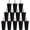 Black, variant on 12-Pack 24oz Reusable Tumbler Cups with Lids & Straws - BPA-Free PP, Dishwasher Safe, for Coffee & Cold Drinks, Perfect Holiday Gift, Party, Travel
