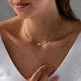 thumbnail image 2 of MACEHLJP 15-inch Cross Box Chain Necklace for Women, 2 of 4