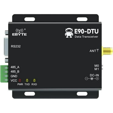 433MHz Lora Gateway Wireless Digital Radio 33 dbm Long Distance 12KM E90-DTU(433L33) RS232 RS485 Storage Gateway Modbus TCP RTU