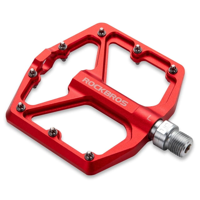 Pedales de bicicleta ROCKBROS con cojinete plano sellado de aluminio, 302 g