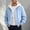 Light Blue, variant on Hood Zip Up Jacket For Mens Raglan Sleeve Baggy Solid Color Coat With Zipper Pokcets Fall Casual Daily Tops Black XL