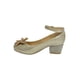 thumbnail image 3 of ZAPATILLA TACON LEON NIÑA ORO SINTETICO 353526 Leon 353526p, 3 of 4