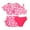 Red, variant on Hienoo Toddler Girls Swimsuit Hearts Print Bikini Sets with Cover Up Bathing Suit, 4-Piece, Sizes 3-7