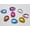 Multicolr, variant on Craft Diy Mixed Colour Transparent Acrylic Charm Pendants Various Teardrop Shape-100Pcs 16X10mm