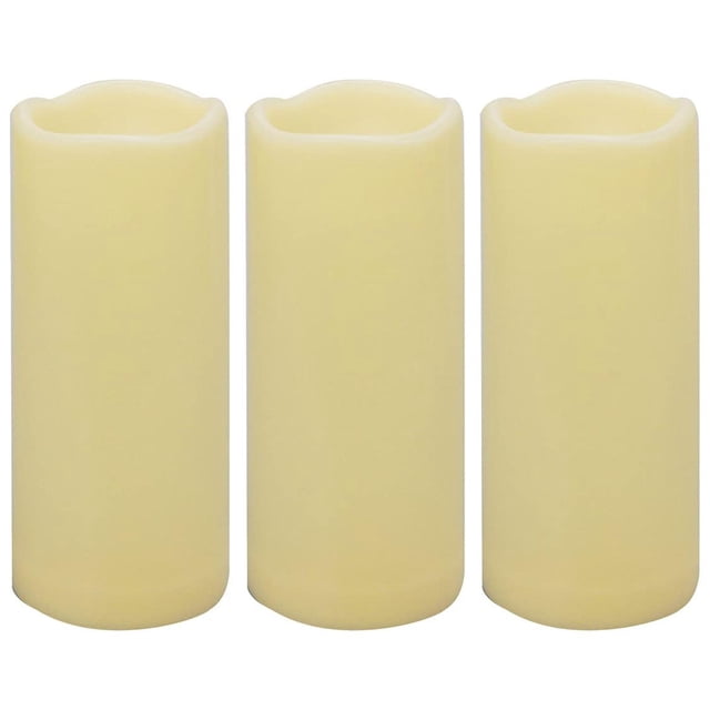 Velas LED Impermeables Sin Llama con Temporizador