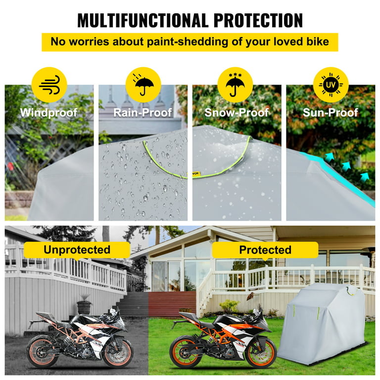 The Bike Shield - Motorcycle Shelter / Garage / Shed / Storage