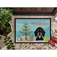thumbnail image 3 of Christmas Tree and Smooth Black and Tan Dachshund Door Mat, 3 of 4