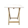 thumbnail image 3 of Mesa Plegable Rectangular Aile/Blanco Hogare Mesa Plegable Rectangular, 3 of 6