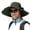 Army Green, variant on Solar Powered Dual Fan Fishing Hat Wide Brim UPF 50 USB Rechargeable Outdoor Cooling Hat for Hiking Camping(Gray,50-60cm)