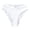 White, variant on Staron Women's Bikini Swim Bottoms Solid Color Ruffle Swim Shorts Casual Pool Beach Swimsuit, White L