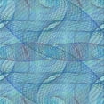 thumbnail image 1 of Ahgly Company Machine Washable Indoor Square Transitional Blue Diamond Blue Area Rugs, 6' Square, 1 of 7