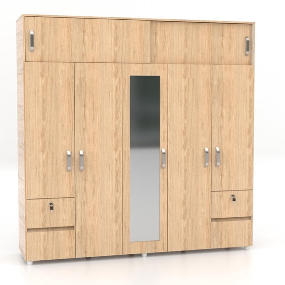 Ropero Armario Joker 200 Maderkit Color Rovere beige
