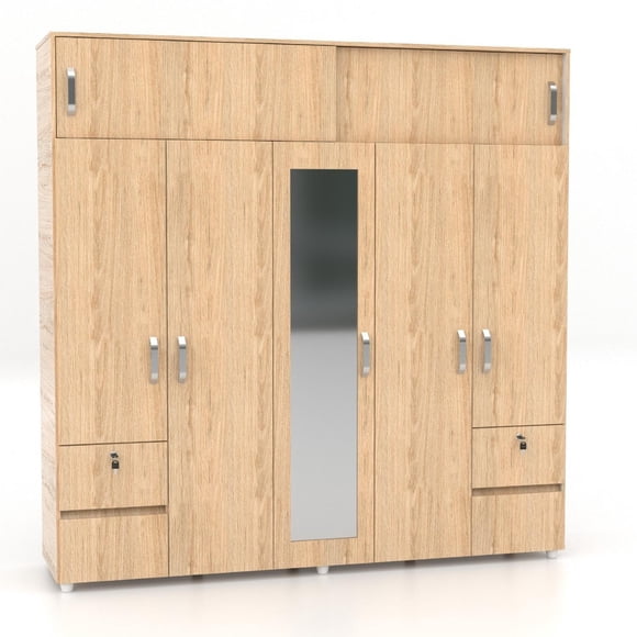 Ropero Armario Joker 200 Maderkit Color Rovere beige