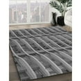 thumbnail image 3 of Ahgly Company Machine Washable Indoor Square Transitional Gray Wolf Gray Area Rugs, 7' Square, 3 of 7