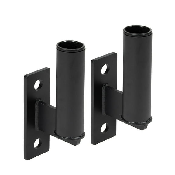 Titan Fitness TITAN Series Pair Vertical Mount Olympic Barbell Holders, Single Bar Hold, Bolt-On Rack Mount
