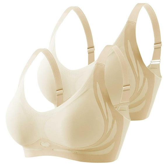 BILIKEYU Smoothing Anti Sagging Wireless Bras for Women, Bras for Women, Sports Bras for Women, Push Up Bra