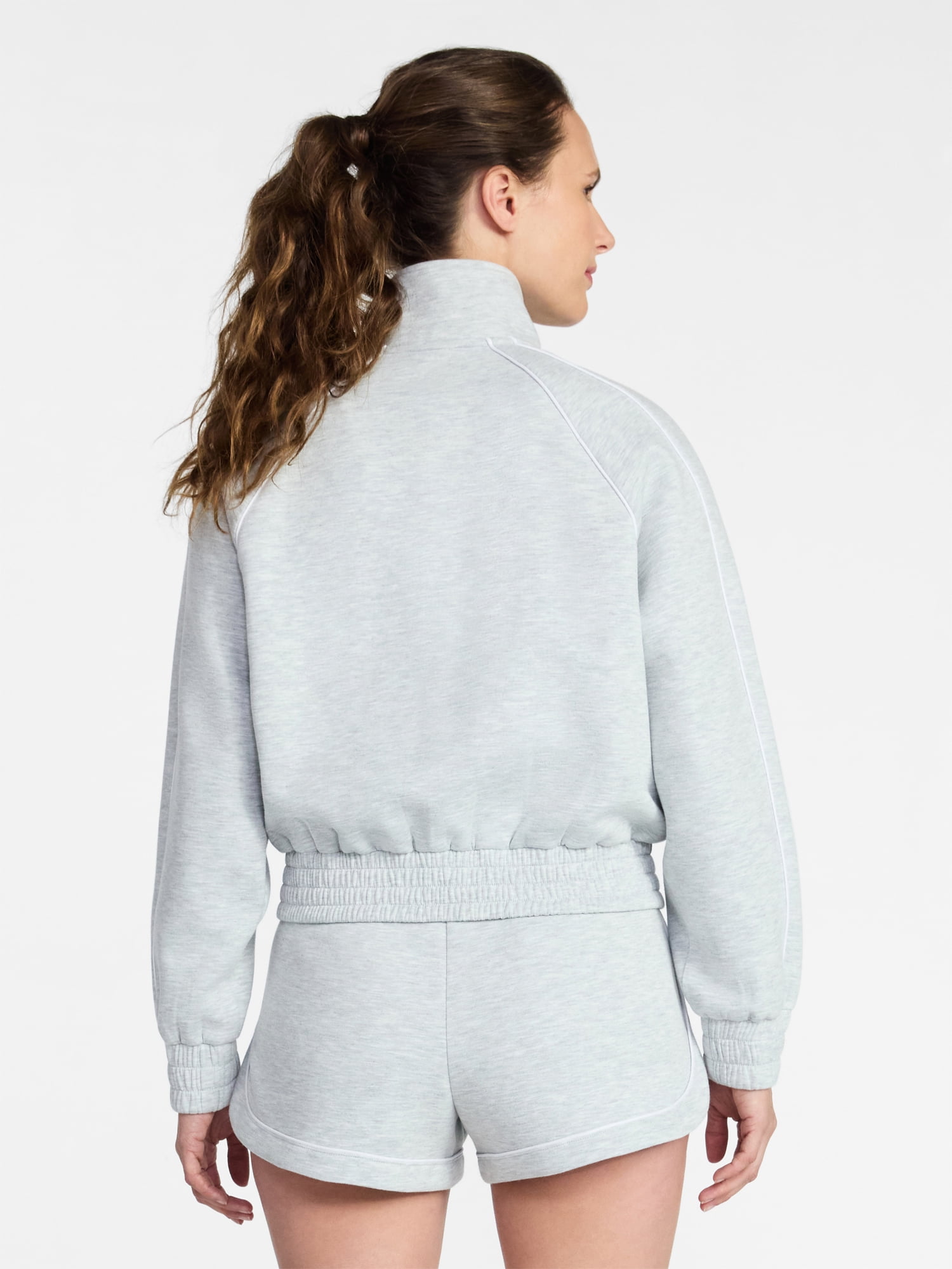 Avia Women's ScubaKnit Track Jacket, Sizes XS-XXXL