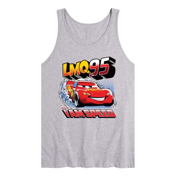 Cars - Lightning McQueen Retro - Men's Sleeveless Graphic Tank