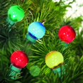 thumbnail image 2 of Holiday Time 100-Count Multicolor LED Super Bright G30 Christmas Lights, with Green Wire, 56.2', 2 of 4