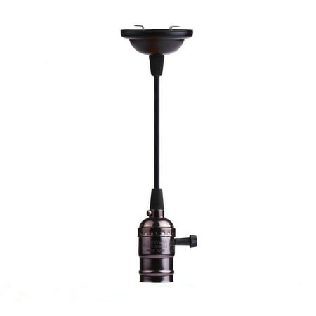 

XUQIANG Vintage Edison Lamp Holder E27 Screw Bulb base 220V Aluminum Shell Bulb Light Socket Retro lamp holder Fixture with Switch