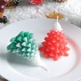 thumbnail image 4 of Christmas Candle With Coloured Wax Creative Christmas Tree Shape Candle Christmas Decorations For Home, 4 of 7