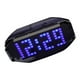 thumbnail image 4 of Relojes digitales de escritorio LED para viajes de oficina en hogar, reloj de , reloj electrónico para , ajuste de temperatura de fecha, Azul shamjiam Despertador de sobremesa de mesa, 4 of 8