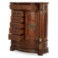 thumbnail image 3 of Michael Amini Villa Valencia Wood Gentleman's Chest - Classic Chestnut, 3 of 9