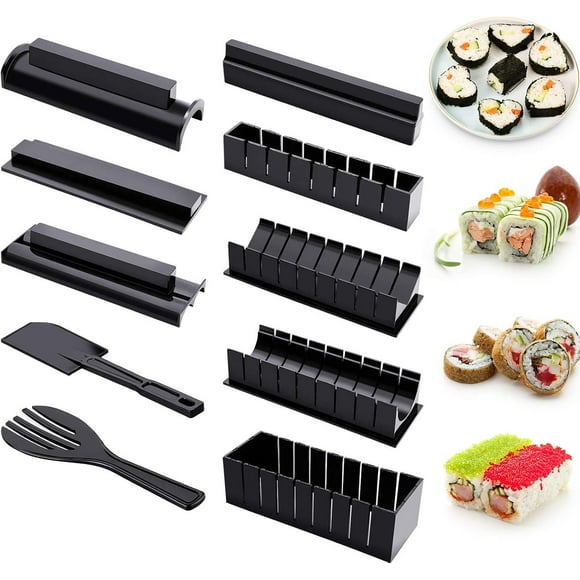 Family Sushi Party Kit, Beginner Friendly With Detailed Instructions, Food Grade Material Ensuring Safety For Every Member