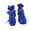 Blue, variant on Dog Feet Covers Protective Shoes for Pet with Adjustable Drawstring Shoes Dogs Thick Grip Booties