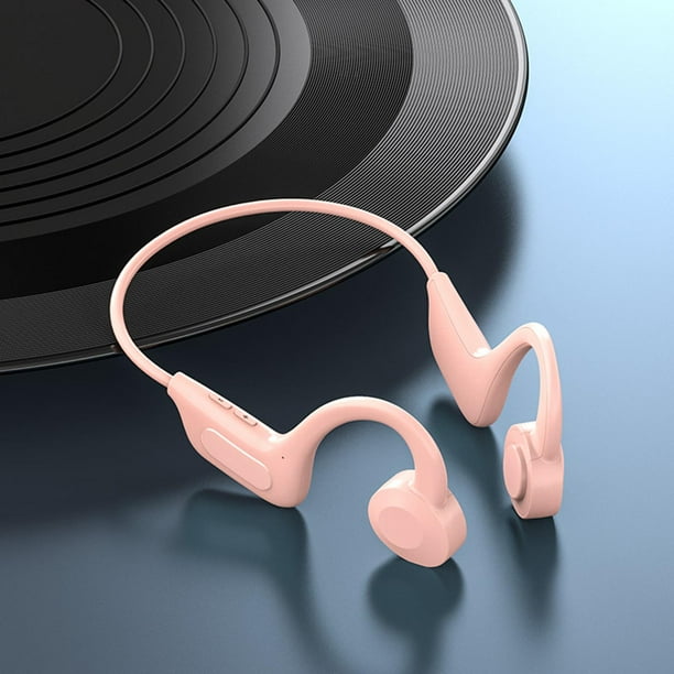 Auriculares de conducción ósea Shamjiam Rosa Bluetooth 5.0 180mAh