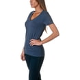 thumbnail image 3 of Bella + Canvas Ladies' Jersey Short-Sleeve Deep V-Neck T-Shirt -, 3 of 5