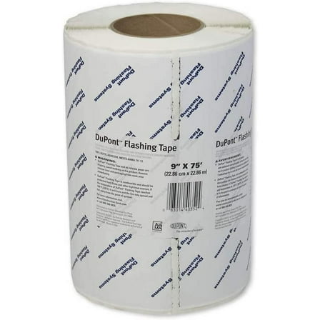 G3C12618L DuPont Tyvek Flashing Tape - 9" x 75' - 1 Roll
