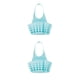thumbnail image 2 of Yuarrent Bolsa de almacenamiento de esponja para platos de cocina, 1 Uds., soporte para fregadero, bolsa de drenaje colgante portátil para el rosado 2Conjunto, 2 of 6